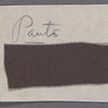 Officer costume and fabric pieces
