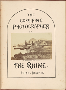 The gossiping photographer on the Rhine