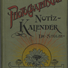 Photographischer Notiz-Kalender, 1899