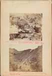 Foot of Metcalf Incline, ore train &c. near Clifton, Arizona. Copper mine [top]; Metcalf Mine incline near Clifton, Arizona. Copper mine [bottom]