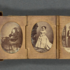 'Somebody's Luggage' miniature locket album of Tom Thumb and Lavinia Warren
