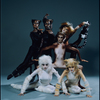 Publicity photograph of Cynthia Onrubia and cast for the stage production Cats.