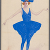 Girl in blue