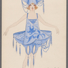 Girl in blue