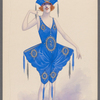 Girl in blue