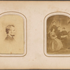 Album of Carte de Visite portraits of Union Army officers and statesmen