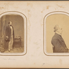 Charles Sumner ; Unidentified Civil War figure