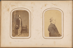 Charles Sumner ; Unidentified Civil War figure