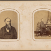 Edwin M. Stanton ; Unidentified Civil War figure