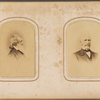 Gideon Welles ; Unidentified Civil War figure