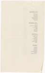 Cast lists for The International Cup, the Ballet of Niagara, and the Earthquake
