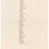 Cast lists for The International Cup, the Ballet of Niagara, and the Earthquake