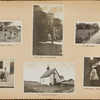 School girls ; City gate ; On the road ; Children