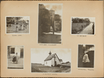 School girls ; City gate ; On the road ; Children