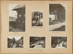 A shrine; Guide post ; Clearing the road