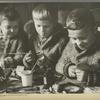Children at a kindergarten in Leningrad