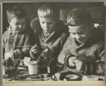 Children at a kindergarten in Leningrad