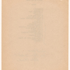 Cast and costume notes for The International Cup, the Ballet of Niagara, and the Earthquake