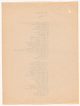 Cast and costume notes for The International Cup, the Ballet of Niagara, and the Earthquake