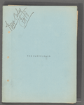 Typescript for The Earthquake, "New Copy - R.H.B."