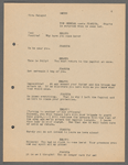 Typescript for The Earthquake, "New Copy - R.H.B."