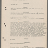Annotated typescript for The Earthquake, "Old Copy - J.H."