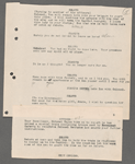 Annotated typescript for The Earthquake, "Old Copy - J.H."