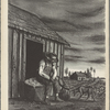 Sharecropper with Dog