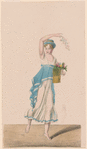 Jeune éphésienne semant des fleurs (choeurs) dans Olimpie, tragédie lyrique, ballet du 3e acte