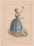 M'elle A'sie Gauthier, danseuse demi-caractère (Pas de quatre de Robert), 1840-1841