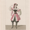 Costume de Melle. Gomard (en Catalane), dans le ballet de Clarisse Acte II.