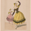 Costumes de Mme. Grassot, rôle de Aménaïde, et de Melle. Virginie Goy, rôle de Julie, dans la Cachucha. Vaudeville, Th. du Gymnase