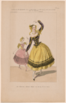 Costumes de Mme. Grassot, rôle de Aménaïde, et de Melle. Virginie Goy, rôle de Julie, dans la Cachucha. Vaudeville, Th. du Gymnase