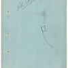 Annotated typescript for The Earthquake, "Old Copy"