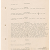 Annotated typescript for The Earthquake, "Old Copy"