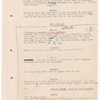 Annotated typescript for The Earthquake, "Old Copy"