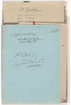 Production notes and cast lists for The International Cup, the Ballet of Niagara, and the Earthquake