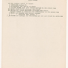Production notes and cast lists for The International Cup, the Ballet of Niagara, and the Earthquake