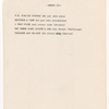 Production notes and cast lists for The International Cup, the Ballet of Niagara, and the Earthquake