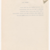 Production notes and cast lists for The International Cup, the Ballet of Niagara, and the Earthquake