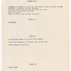 Production notes and cast lists for The International Cup, the Ballet of Niagara, and the Earthquake
