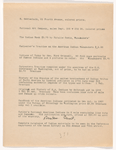 Production notes and cast lists for The International Cup, the Ballet of Niagara, and the Earthquake