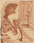Woman Looking Away