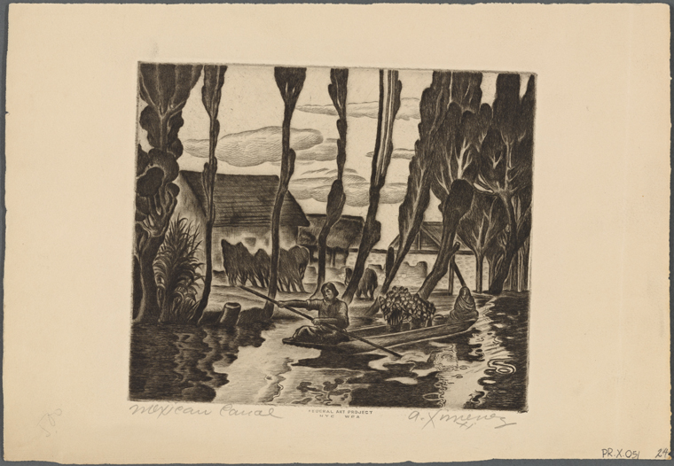 Mexican Canal - NYPL Digital Collections
