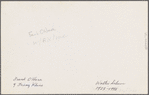 Frank O'Hara and Franz Kline