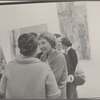 Dorothy Miller (back to camera), Martha Jackson, Alfred Leslie