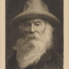 Portrait of Walt Whitman etched by Léon Richeton