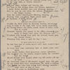 Printed page of verse with holograph corrections