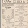 Cheer Up: Souvenir program book, 1917-1918