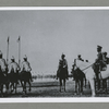 Gosudar Imperator na Marsovom Pole na smotru kavalerii v 1914 godu.Prokhodit mimo L. Gv. Gusarskii Ego Velichestva polk.